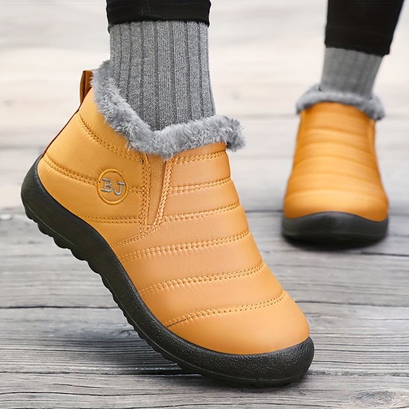 Women's Warm Winter Snow Boots, Plush-Lined Insulated Shoes