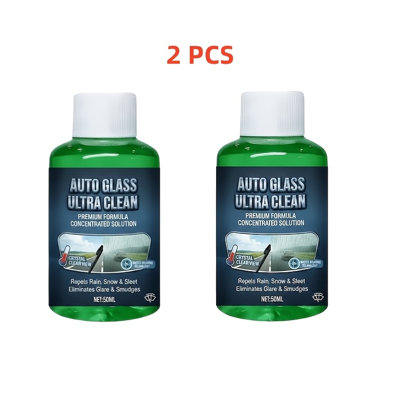 2pcs Repellent & Spray Suitable For Car, Helmets, Interior Glass - Instant Coating, -lasting, Application For Motorcycles,,, Shower Doors