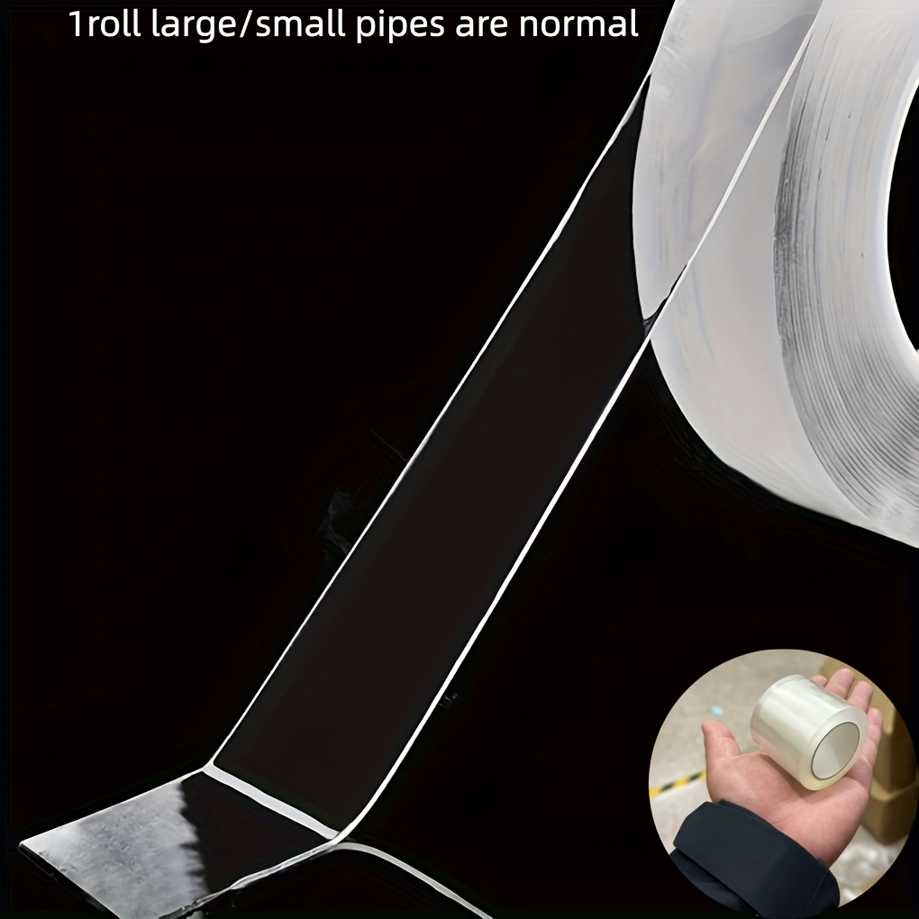 TEMU 1pc Kitchen Tape Waterproof Sticker Home Improvement Waterproof Self-adhesive Seam Sticker Bathroom Toilet Tape Kitchen Sink Waterproof Sticker