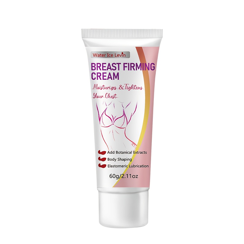Image of Breast Firming Cream For Tightening Breast Skin With Collagen, Shea Butter, Vitamin E, Honey - For Types, Nourishes And Tender Breast Skin