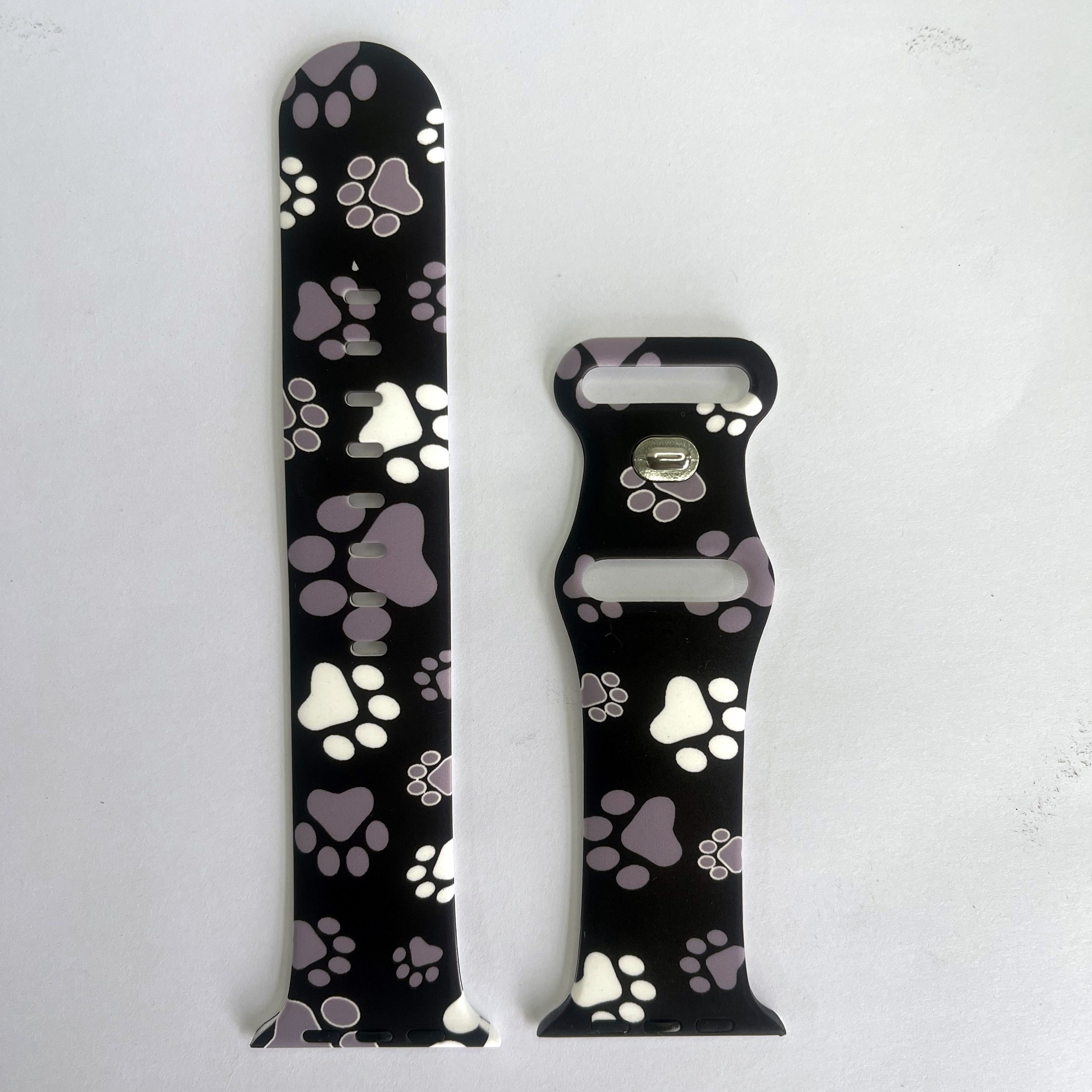 

Floral Band Compatible With Watch Bands 40mm 38mm 41mm 42mm 44mm 45mm For Women, Soft Silicone Fadeless Cute Pattern Printed Replacement Strap Wristband For Series Se 9 8 7 6 5 4 3 2 1