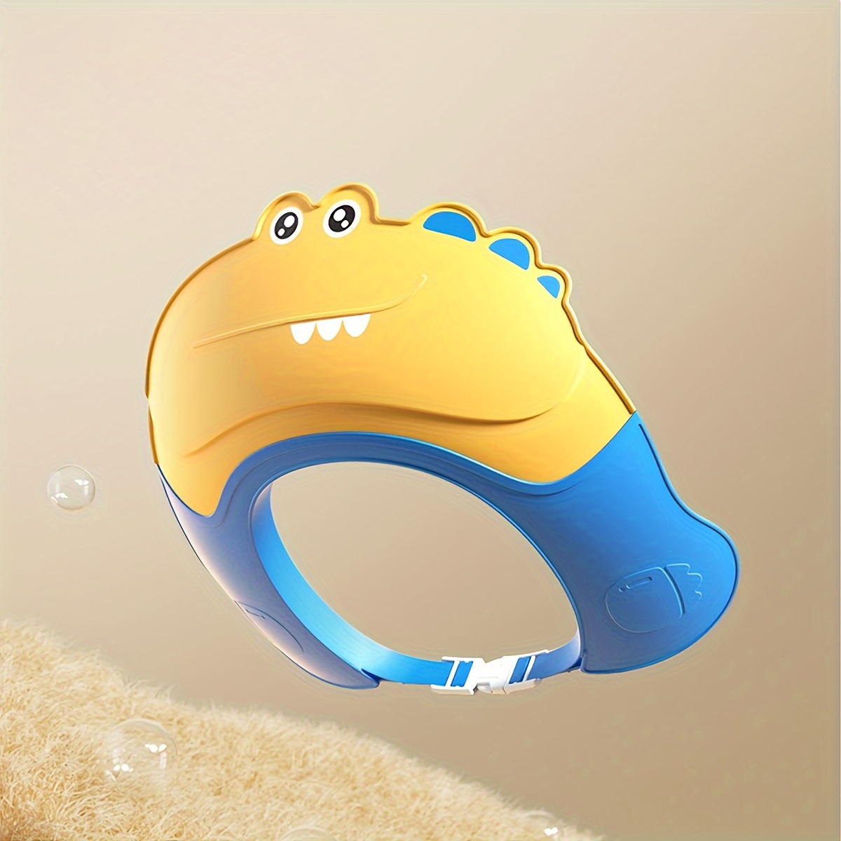 1pc Baby & Waterproof Bath Cap With Ear Protection - Adjustable Shower Hat Suitable For,, - / (bathtub, Swimming)