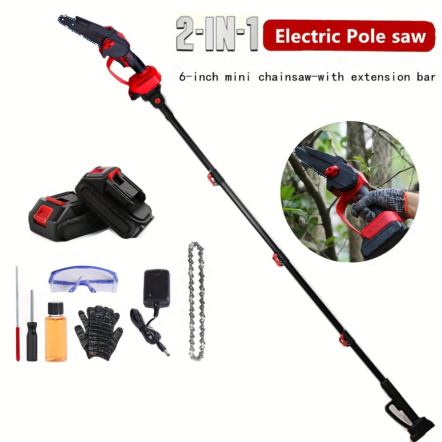 

Saw - An Of 6 Feet ( 2 ), By A 6- Battery ( 2 Batteries ), For , , And - Wood Cutting, Pruning