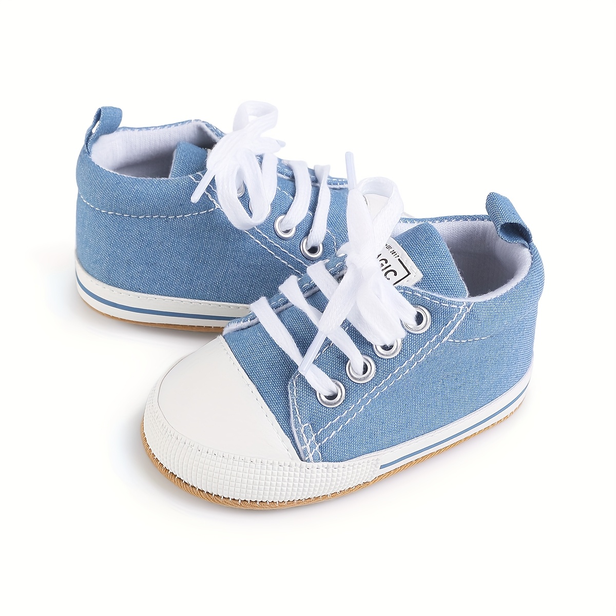 first walker baby shoes lace toddler shoes non slip pvc sole