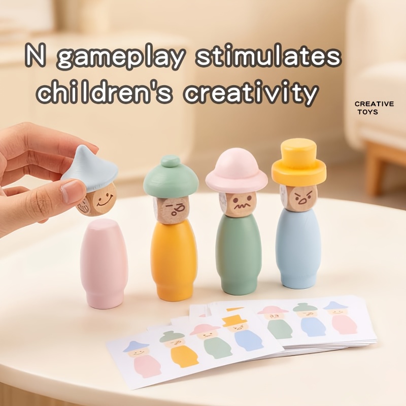 Mini Stacking Game for Color and Expression Matching