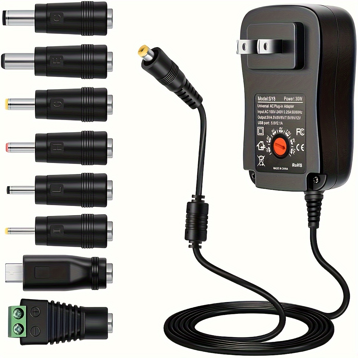 Transformador de fuente de alimentación de 12V, convertidor de Controlador  LED para tira de luz LED COB, CA 220V a cc 12V, tamaño pequeño, 0.5A, 1A,  2A, 3A, 4A, 5A, 6A 