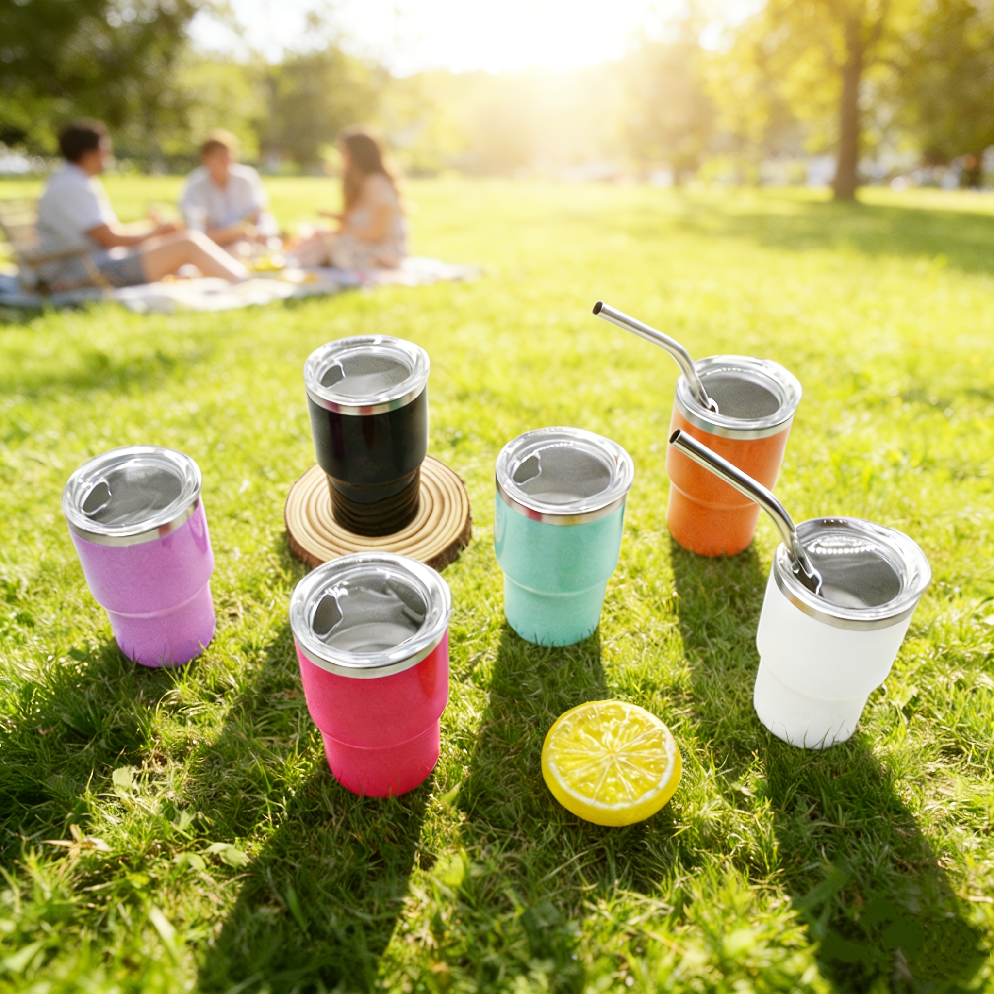 mini tumblers sold on Temu United States