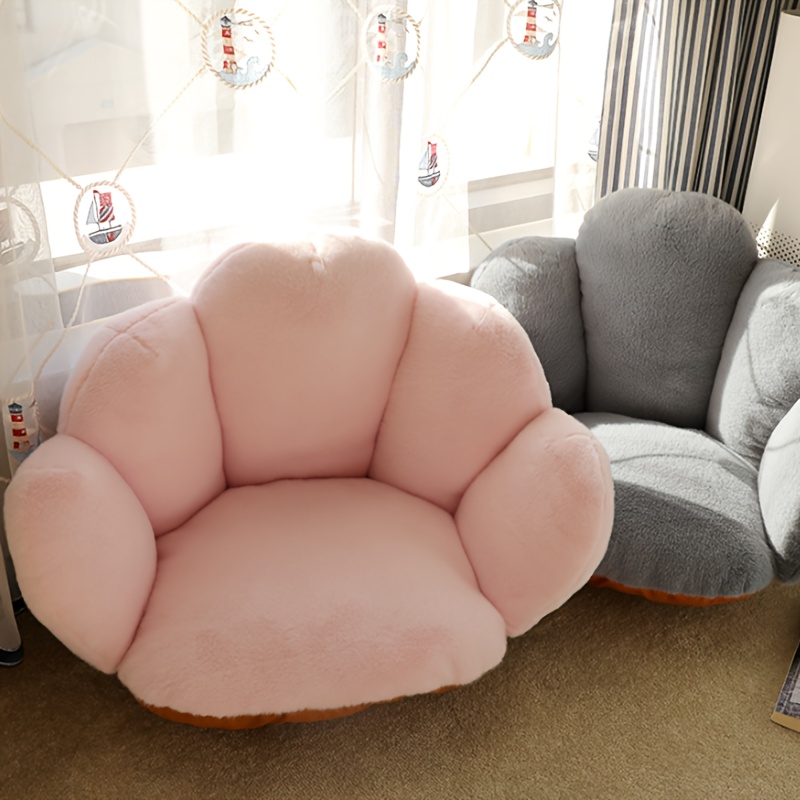 everyday ] soft plush floor pillow pink washable - Temu