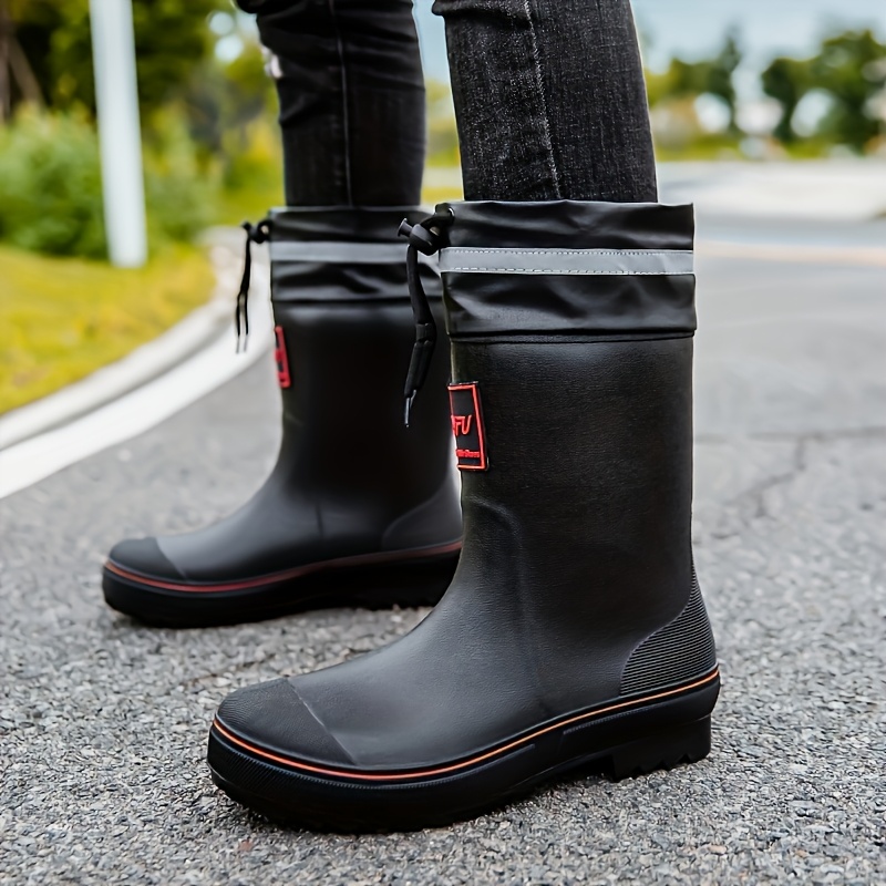 botas lluvia mujer color parte goma Temu Colombia