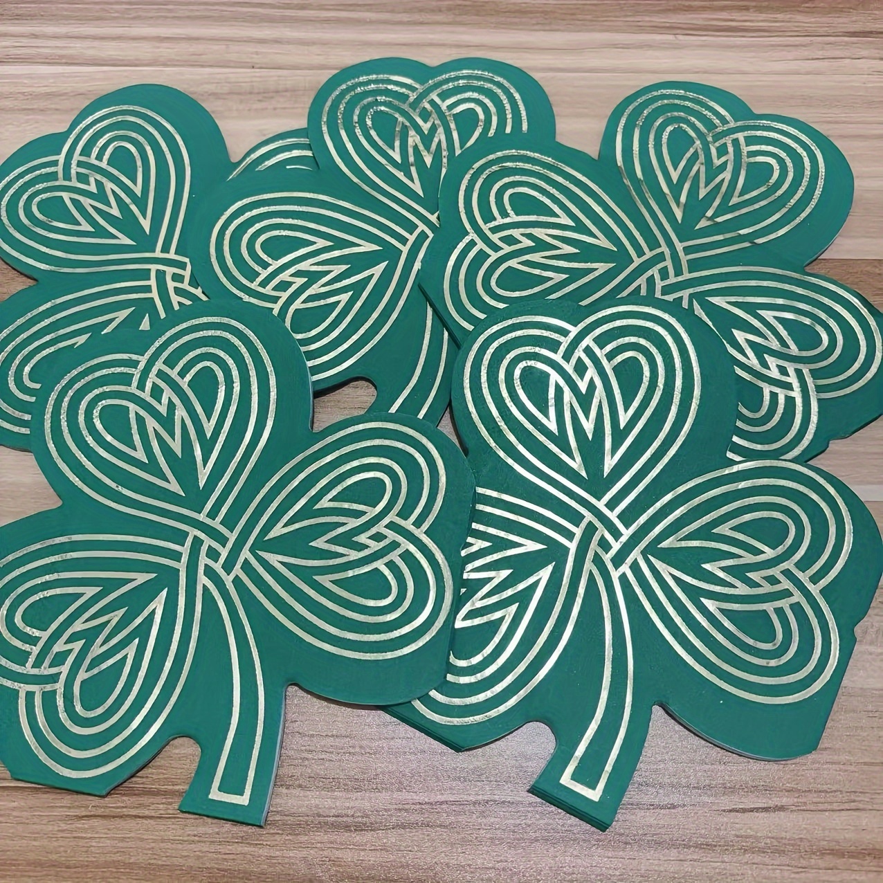 100 Grüne Papierservietten – Einfarbig, Für Party, Picknick Oder Alltag