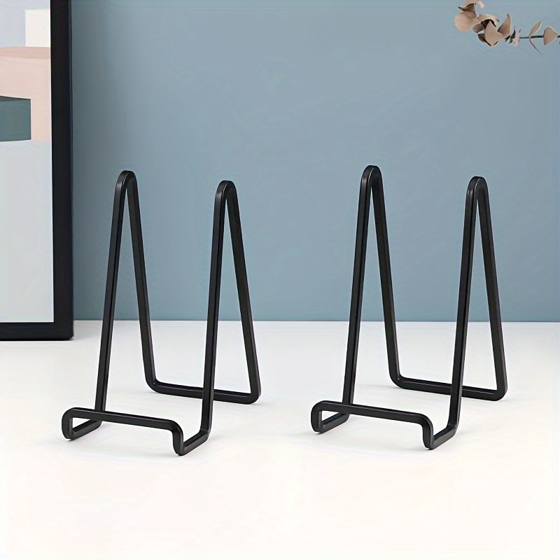 15.24cm Metal Plate Easel Display Stand, Tabletop Picture Holder