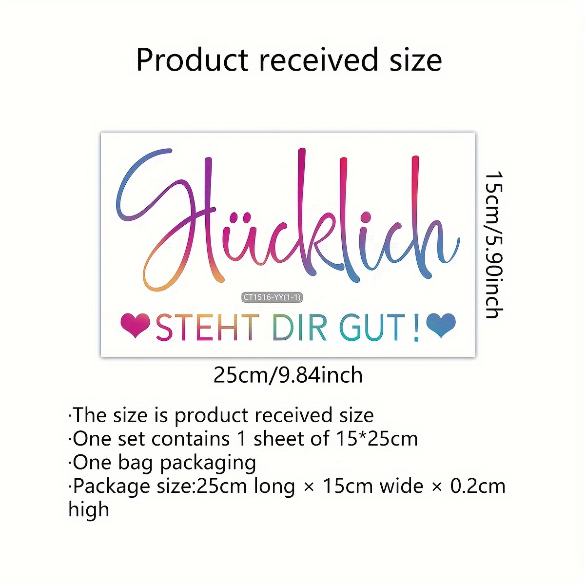 Image of 1pc English Short Toilet Sticker Bathroom Decoration Toilet Vanity Decor Wall Mural