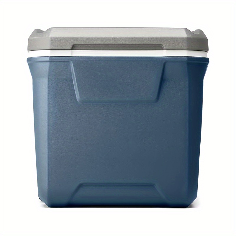 

60qt Hard Cooler Box - Heavy-duty Wheels, Telescoping Handles, Cup Holders, And Extra Seat - For Outdoor Adventures