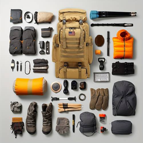 2pcs set 80l large capacity multifunctional camouflage hiking backpack with multiple compartments and molle system for outdoor trekking and travel durable oxford fabric material adjustable straps for