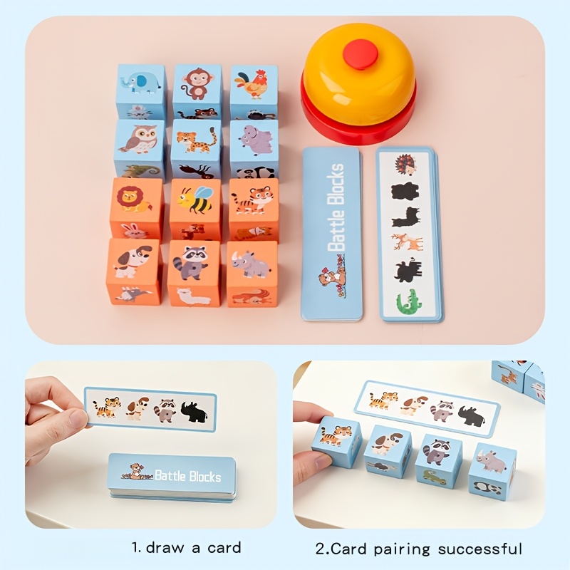 Multiplayer Sorting Competition Toy Children's Reaction Skills, , And Hand-eye Coordination, Growth. Made Of Wood With Rounded Edges For Safe Use