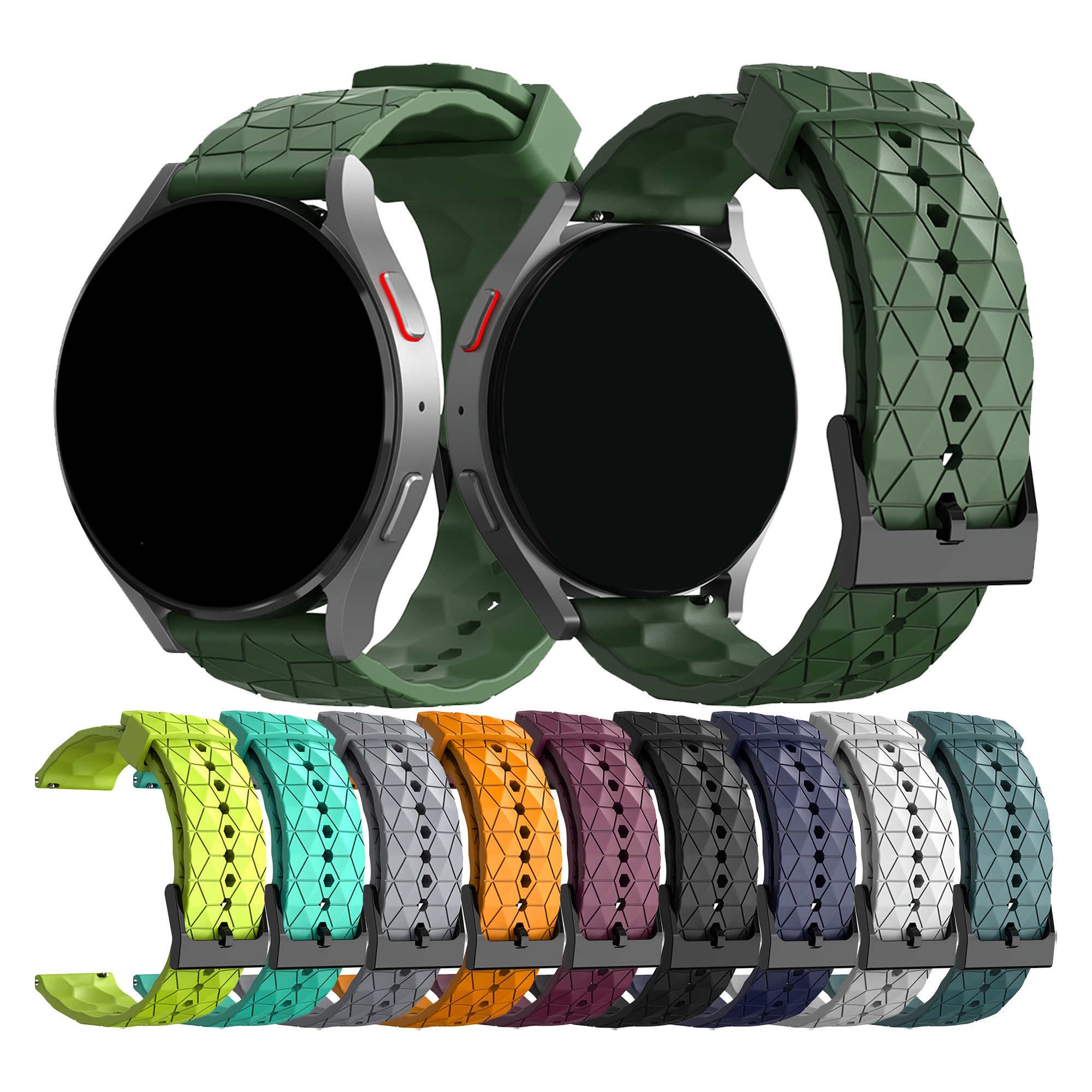 

[customer ] Versatile Silicone Sport Band For Huawei, & Watches - 20mm/22mm, White, Closure