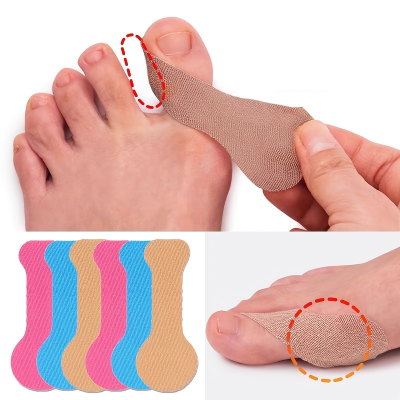 30 60 sheet elastic toe support tape elastic toe intramuscular sticker supportive sports tape flexible toe support breathable material toe protector