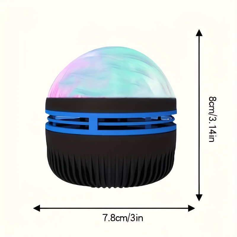 An Aurora Projector, Star Projector, with 7 Lighting Effects, LED Color Changing Lamp for Home Decoration, Home Decoration Birthday and Christmas Gift