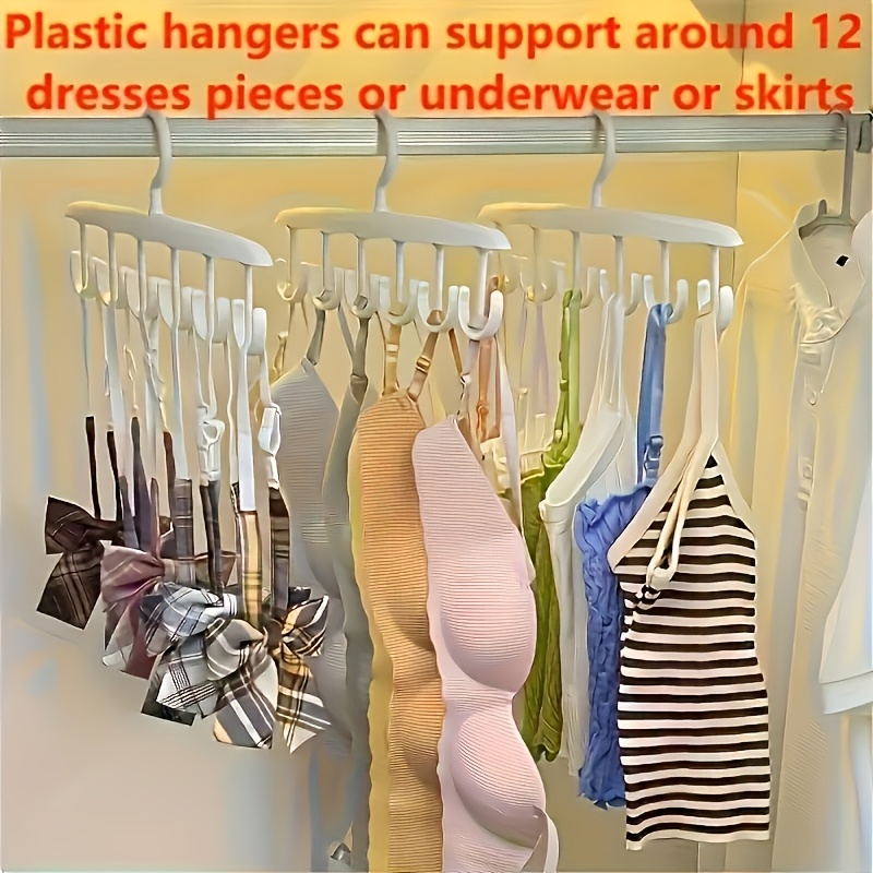 Organizador Ganchos Para Colgar Faldas Percha Ahorradora 12