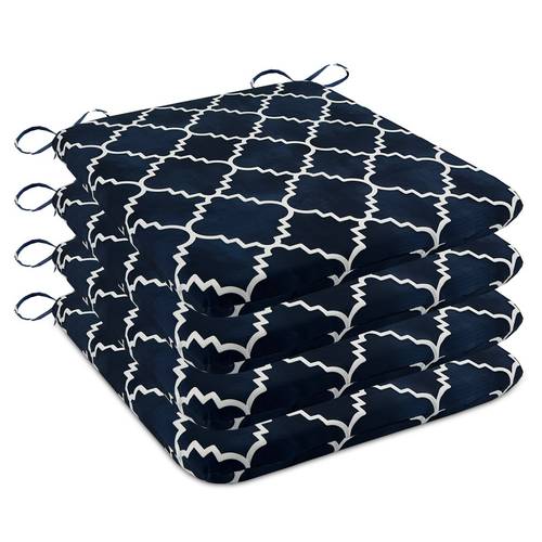 2pcs or 4pcs outdoor indoor chair cushions for patio furniture patio chair cushions with ties foam filler outdoor seat cushion only cushions