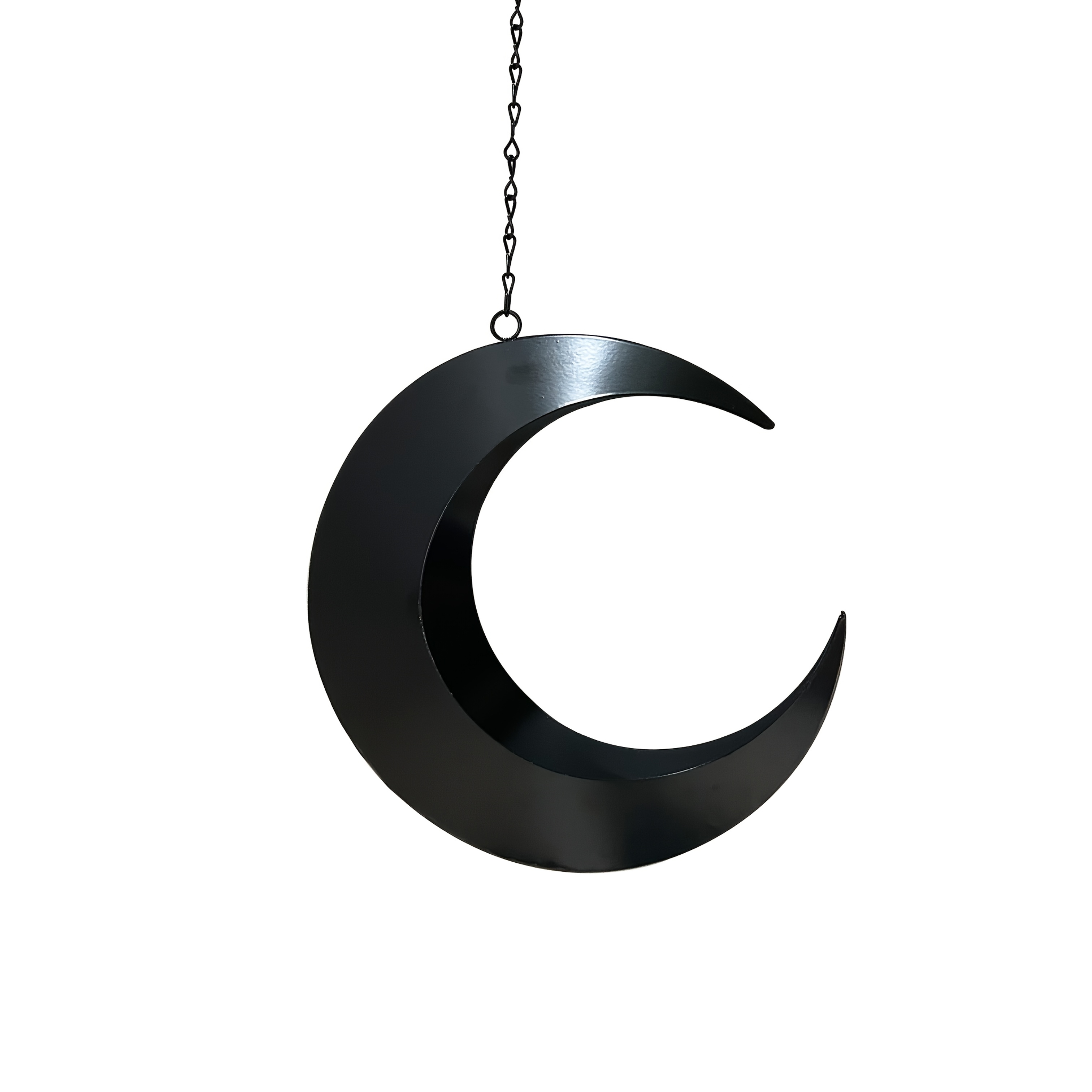 Image of Iron Hanging Planter Decor With Chain, Plant- – Home/garden/balcony, Greenery Display, Ideal For Holiday Decor & Diy Lighting To Festive Vibes