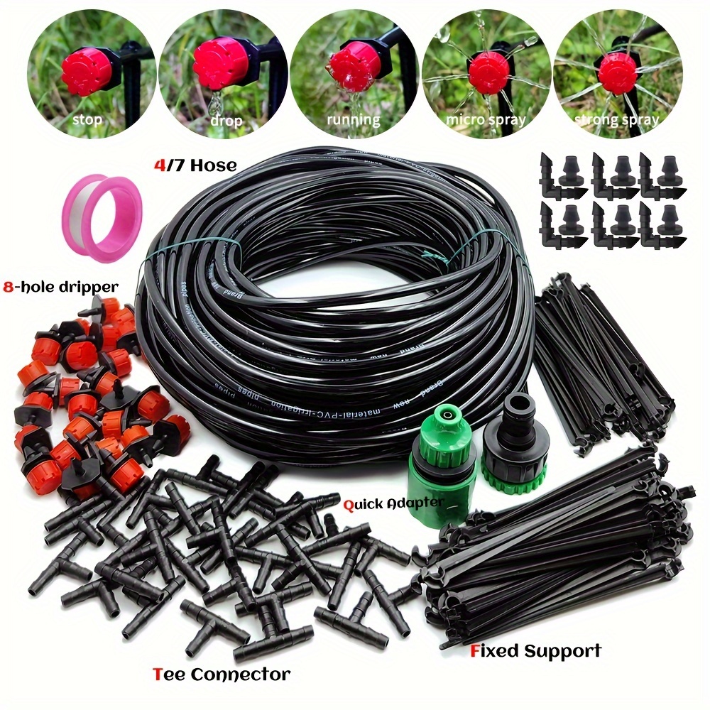 drip irrigation system sold on Temu United States