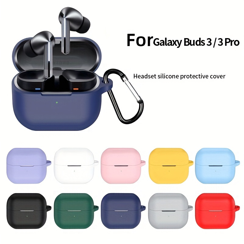 

Buds3pro Protective Case Silicone Conjoined Buds3 Earphone Case Protective Cover Anti-fall Samsung Buds3pro Wireless Headphone Case Charging Dock Generation Soft Case