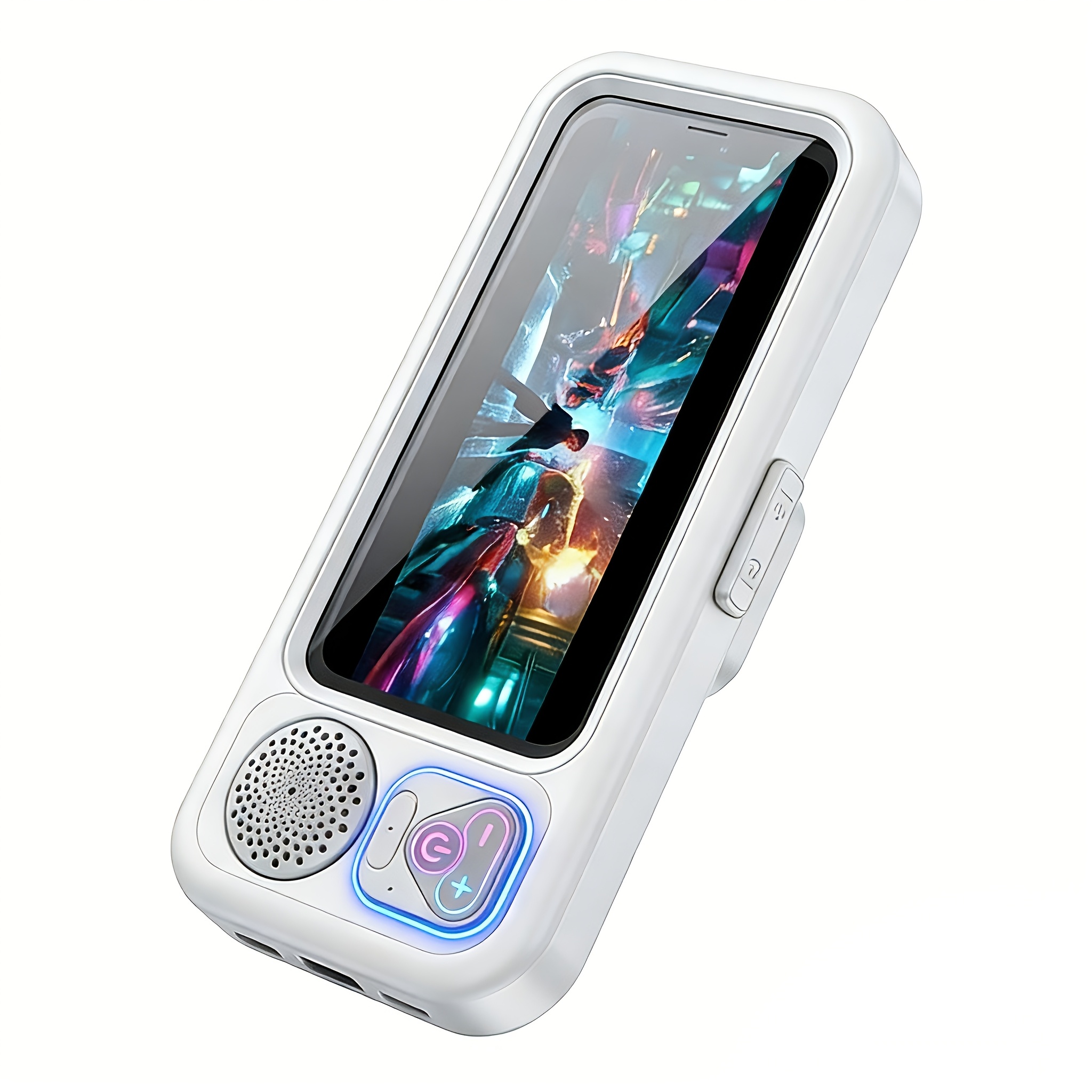 TEMU 【シャワー用スマホホルダー】浴室壁掛けスマホホルダー、防曇シェル、音の伝達を最適化、頑丈で耐久性、浴室やキッチンに最適