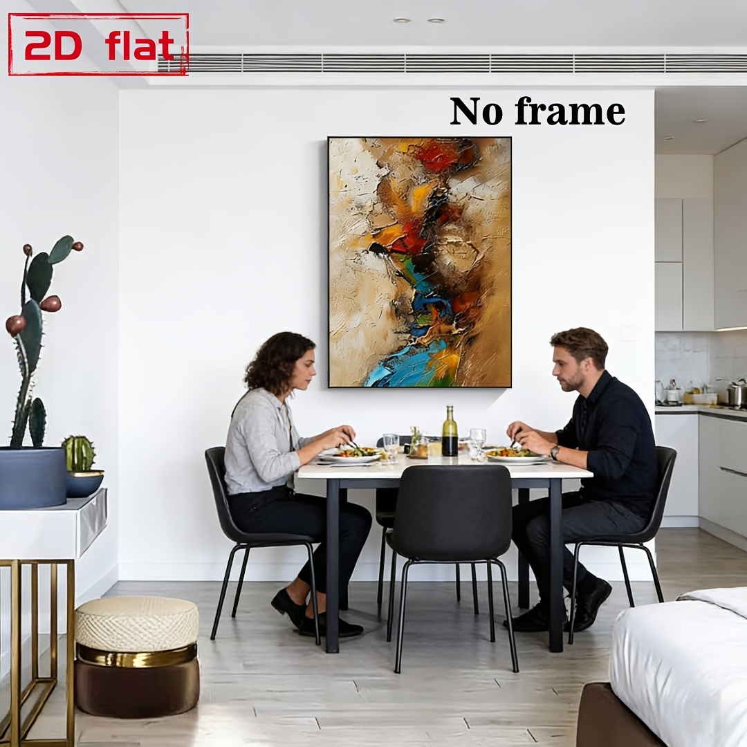 TEMU 2d Flat, Custom Canvas Photo Print, Your Photos Printed On An 80x120cm Canvas - Create Personalized Wall Art With Your Photos, Personalized