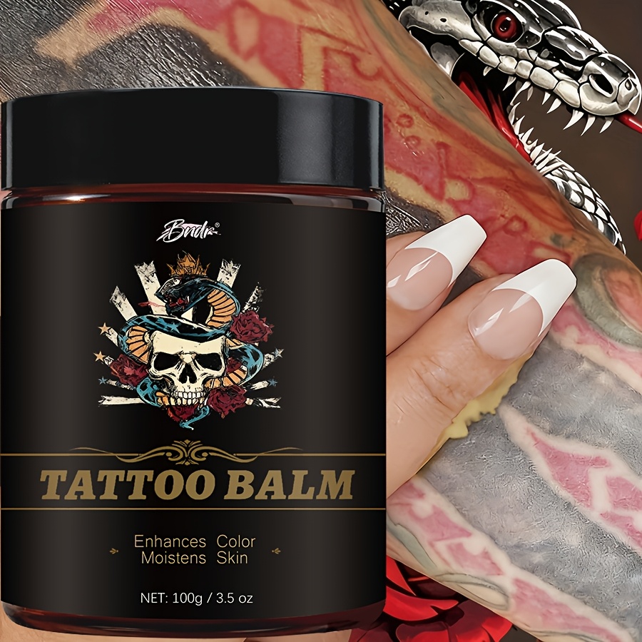 * Creme mit Aloe Vera, Vitamin E & Kollagen  Feuchtigkeitsspendende Pflege  fr Neu- & Tattoos, Haut, Farbe, fr & (100g/3,5oz)  * fr alle Hauttypen