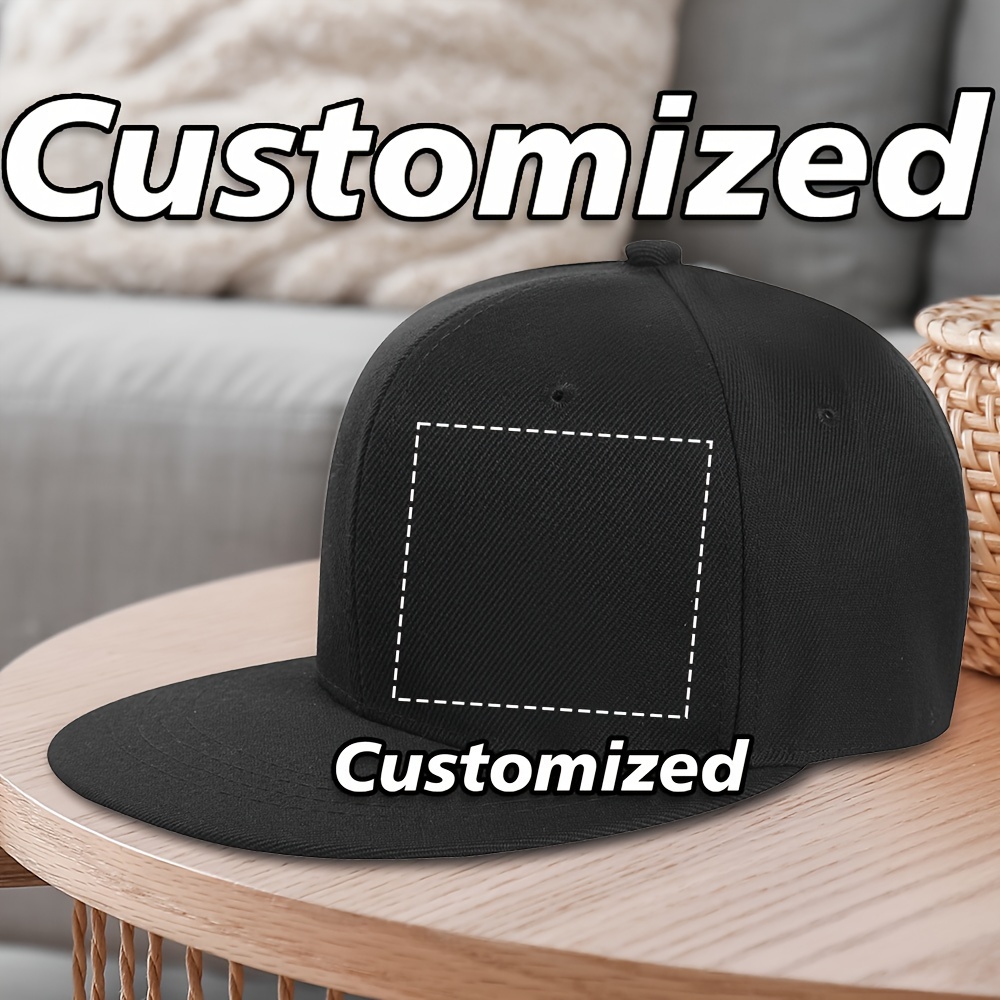 

Custom Hip Hop Baseball Cap With Your Text Or Pattern - Personalized Adjustable Trucker Hat, Breathable Polyester, Non-elastic, Independence Day Theme, Fantasy, Fashion For Women - 1pc