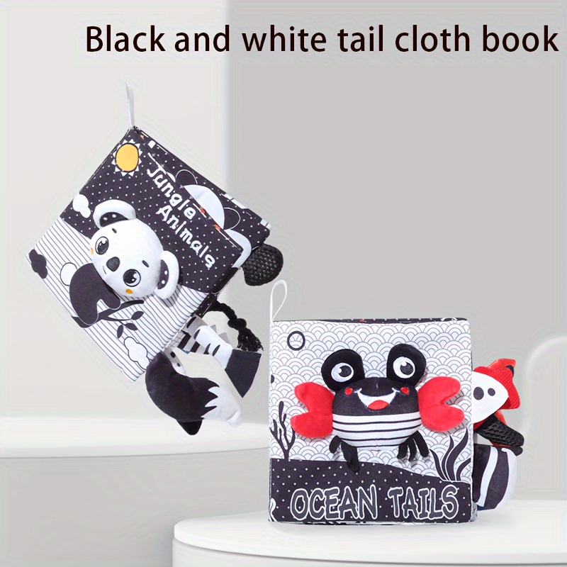christmas new animal cloth book babies interactive Temu Australia