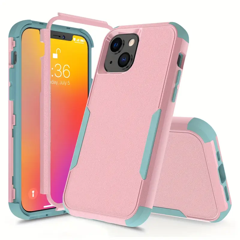 Caseswill® Heavy Duty Shockproof Rugged Case For IPhone 15/14/13/12/11 Series - Drop Protection