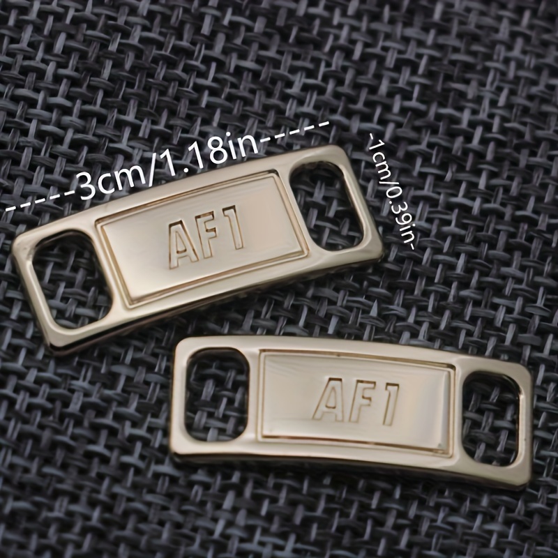 Lace Tag Af1 Metal Lace Locks 10 Pcs Pairs Metal Shoelace Buckles