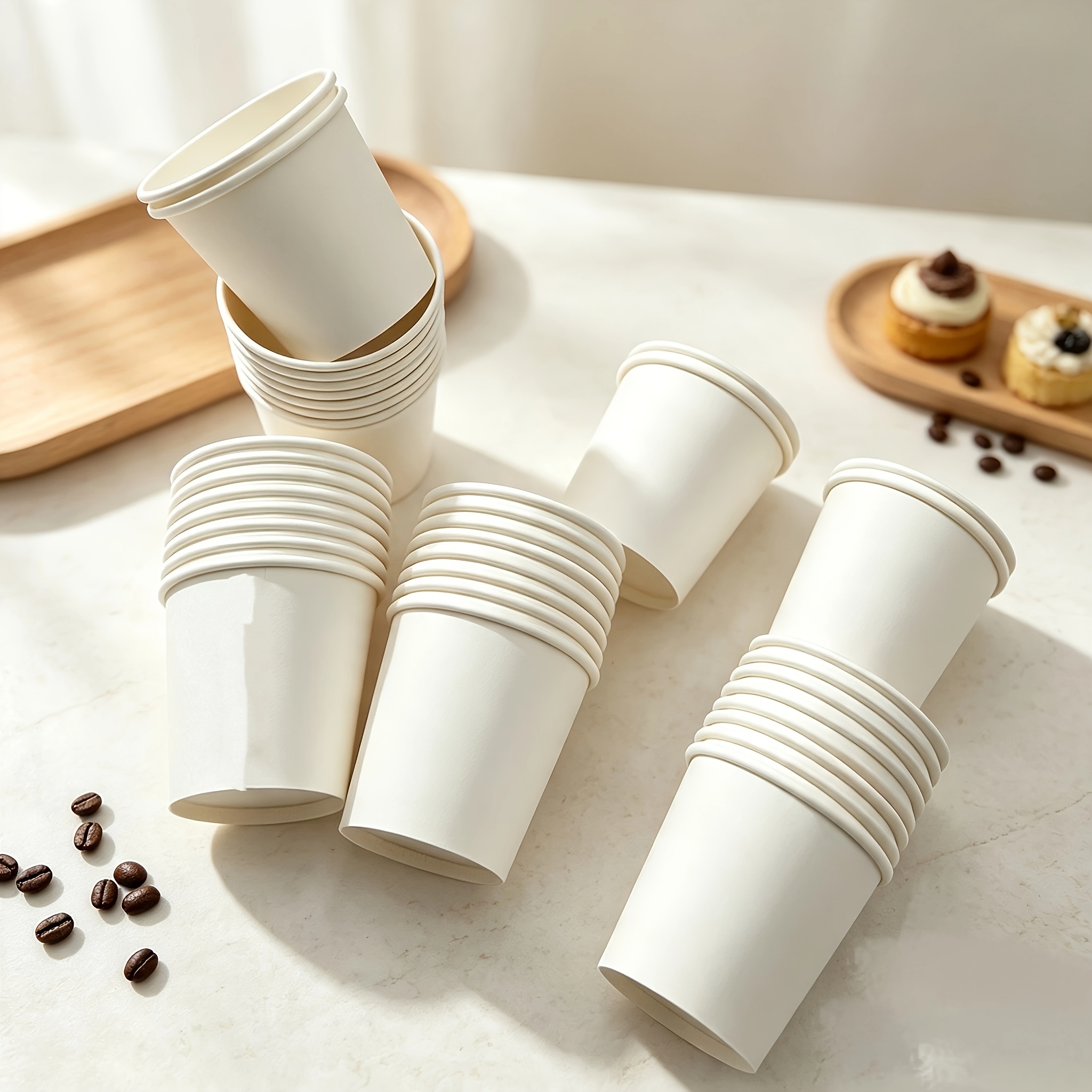 TEMU 100ml / 3oz Thickened Sampling Cups, Espresso Cups, Beverage Tasting Cups, Small Tasting Cups, Food Tasting And Drinking Cups, Creative Cups,