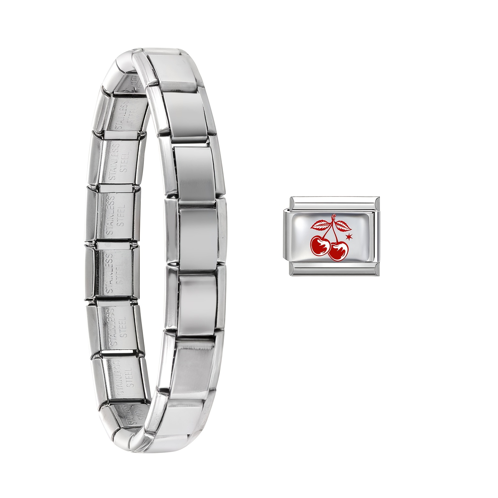 2pcs Special Additions Bracelet Set, Red Theme