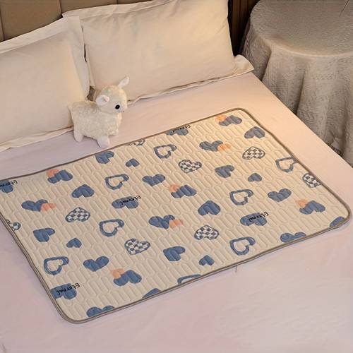 large size soft waterproof diaper changing mat breathable washable cartoon printed diaper changing pad