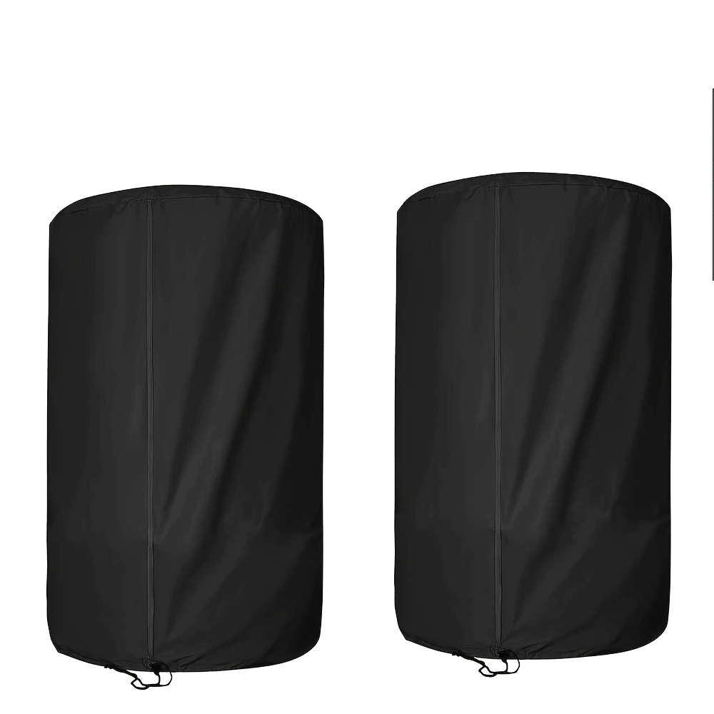 Image of 2pcs Heavy Duty Car Tire Storage Cover Dustproof 4 Tires Protector Bag With Zipper And Drawstring For 18-22 Inch Wheels