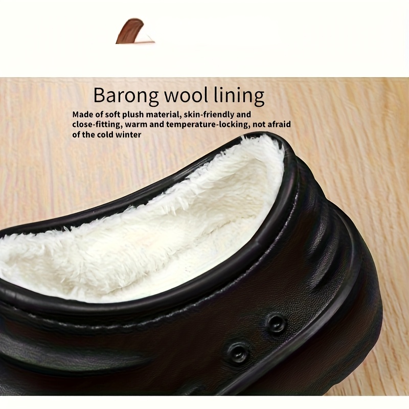 mens and womens winter warm shoes with   cold resistant suitable for food service restaurant     footwear womens shoes mens and womens food service shoes non slip shoes womens slip on shoes womens Product details 9