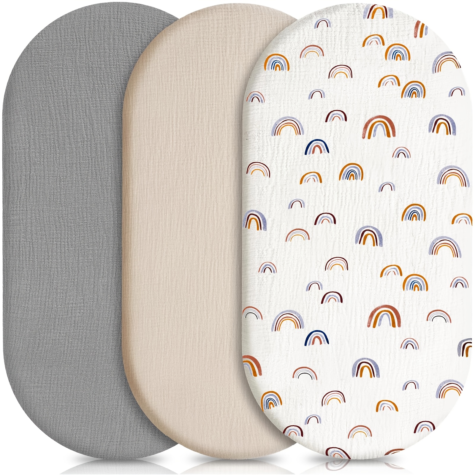 TEMU Ensemble de couvre-lit (Ensemble 3 pièces), Protège-matelas, 100% Coton, Microfibre Douce