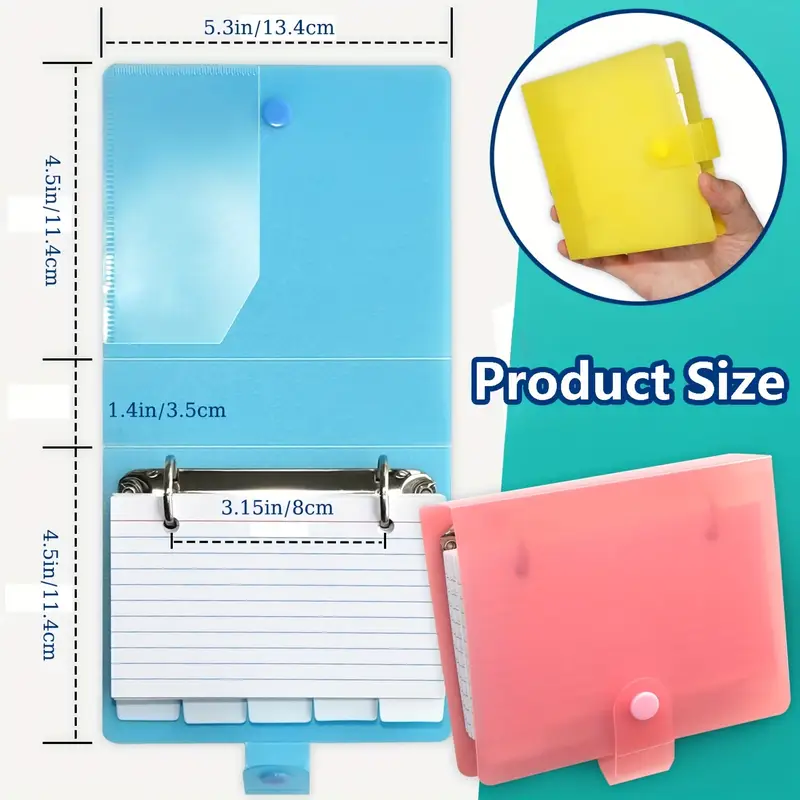 3x5 lined index cards ring binder holder dividers 60 ruled - Temu Australia 3x5 lined index cards ring binder holder dividers 60 ruled - Temu Australia
