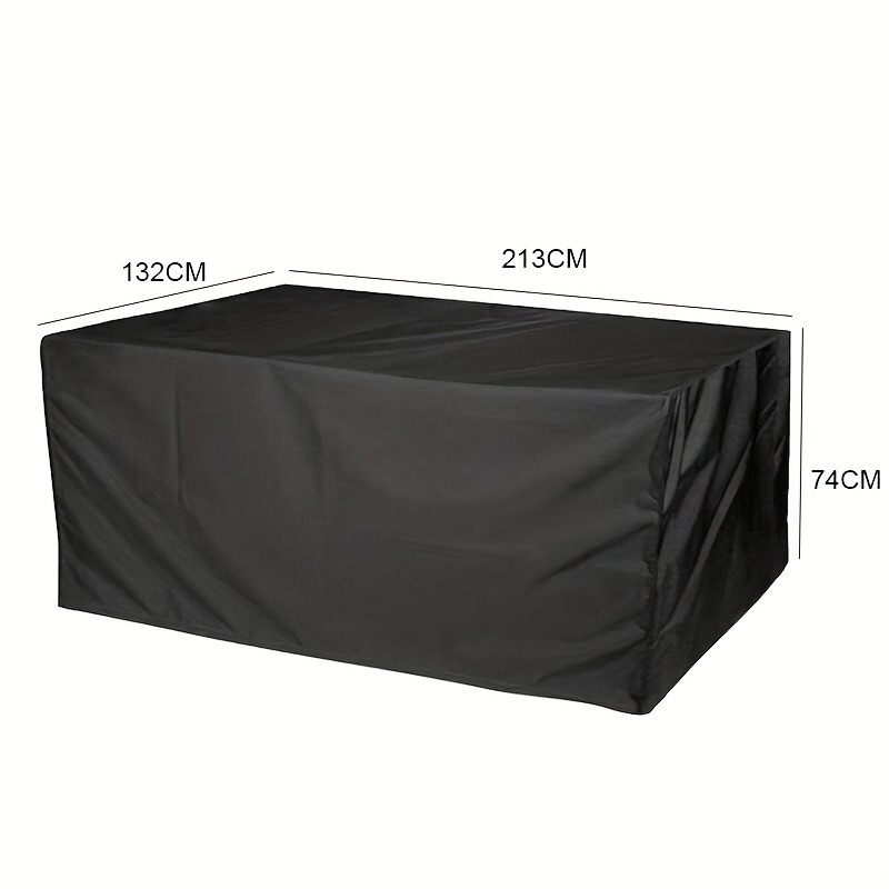 TEMU Waterproof Outdoor Furniture Cover Garden Patio Rain Uv Table Protector Sofa, Waterproof Outdoor Furniture Covers, Outdoor Lounge Covers