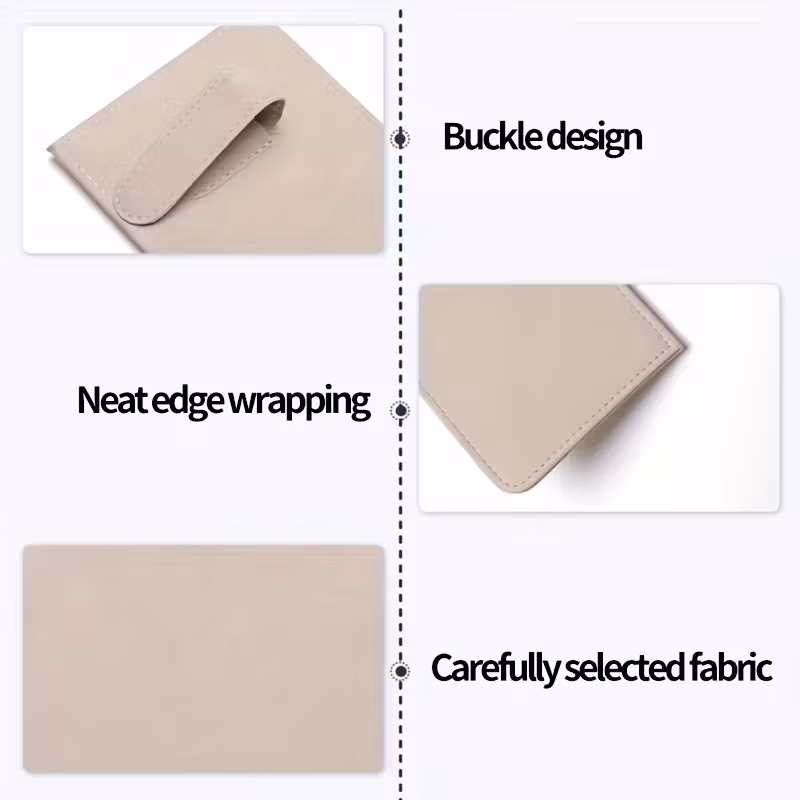 car sun visor extender uv protection anti glare adjustable back clip fits all vehicles premium leather removal sun visor for car vehicle interior accessory durable material Product details 5