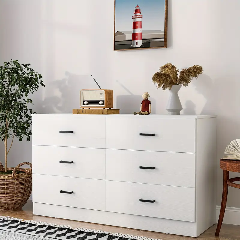 white dresser bedroom 6 drawer dresser metal handles 15 8 d - Temu white dresser bedroom 6 drawer dresser metal handles 15 8 d - Temu