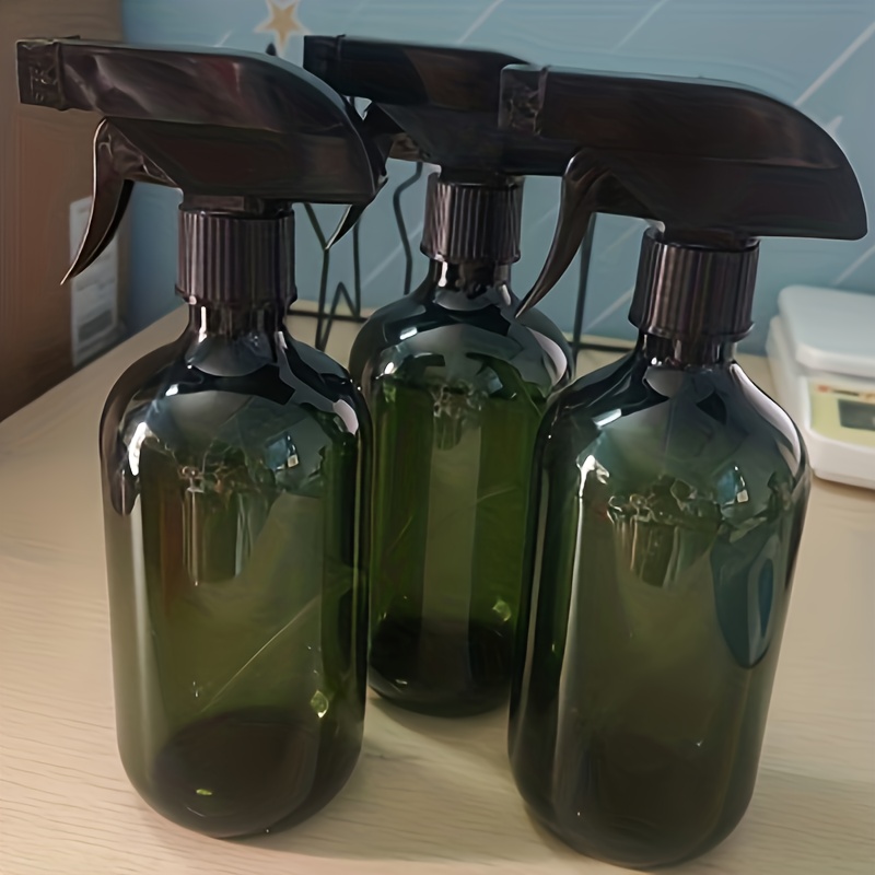 TEMU Set Of 3 Adjustable Hand Bottles, High-pressure Mist Sprayers, Reusable For Gardening, Cleaning, And Hairdressing
