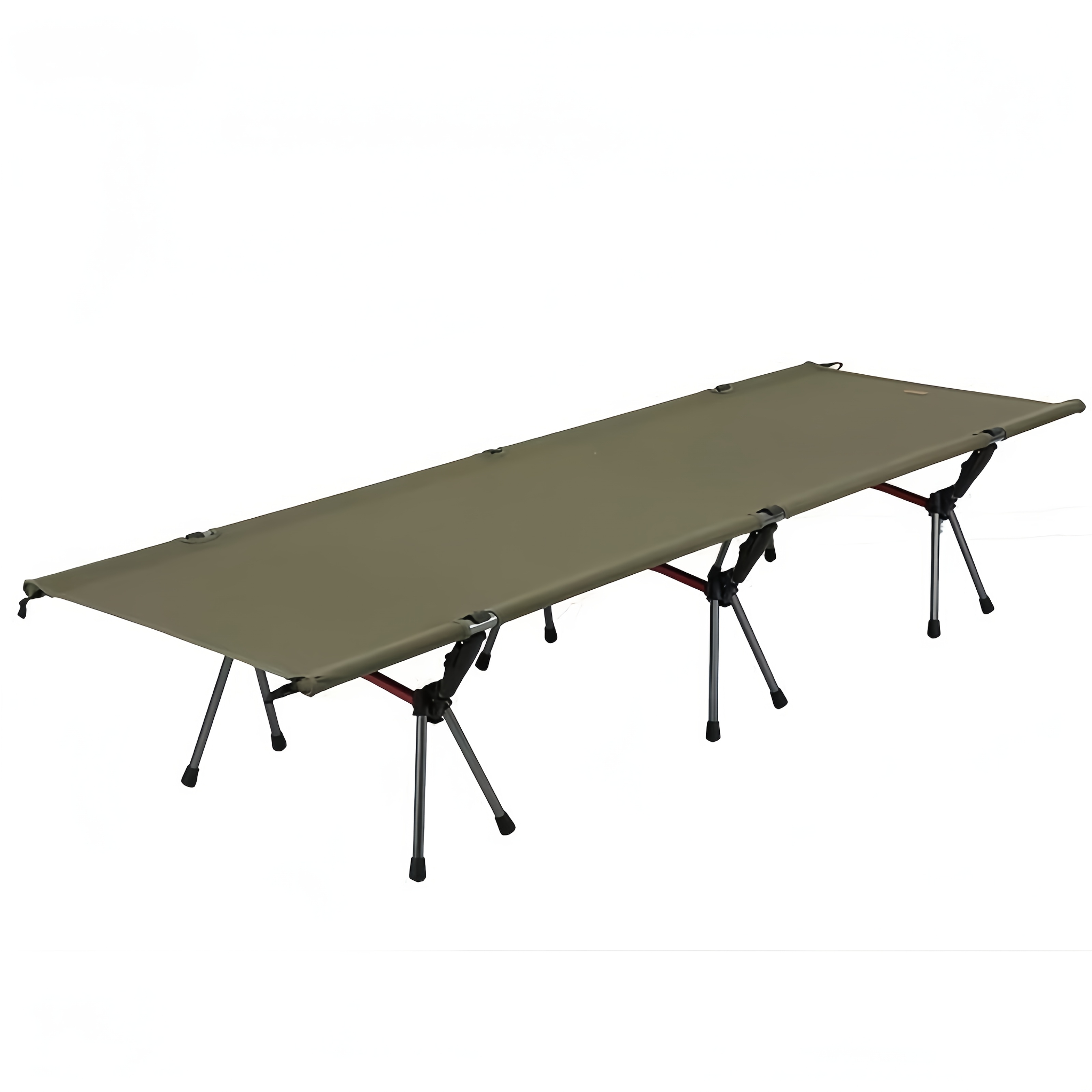TEMU Time -bearing Outdoor Dual-height Folding Bed 7075 Aluminum Alloy Alloy Office Nap Bed For Camping And Leisure