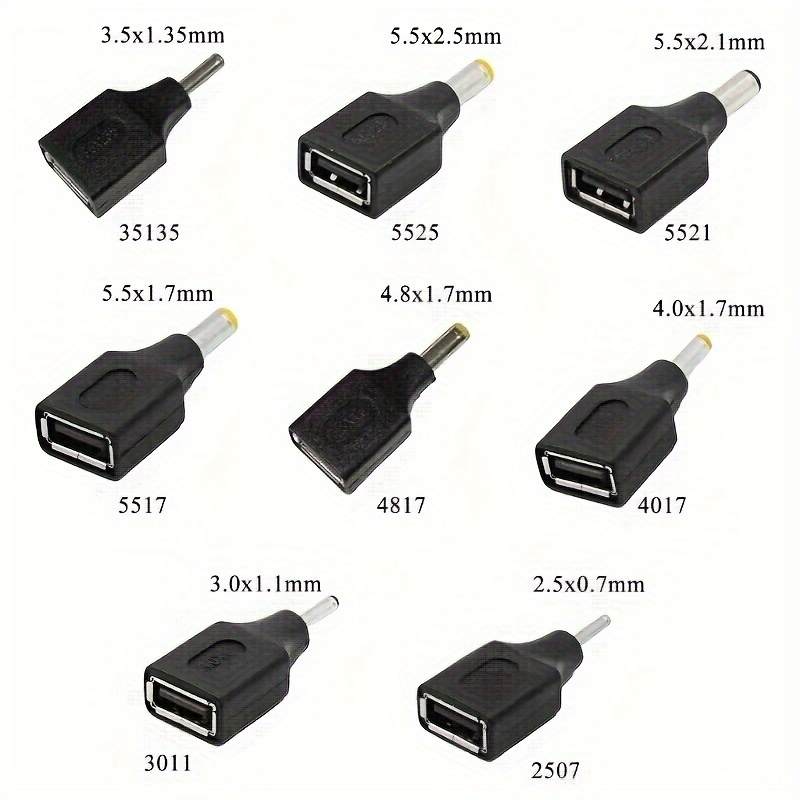 Connecteur Jack D'alimentation Universel - Neuf, Pour Divers Appareils