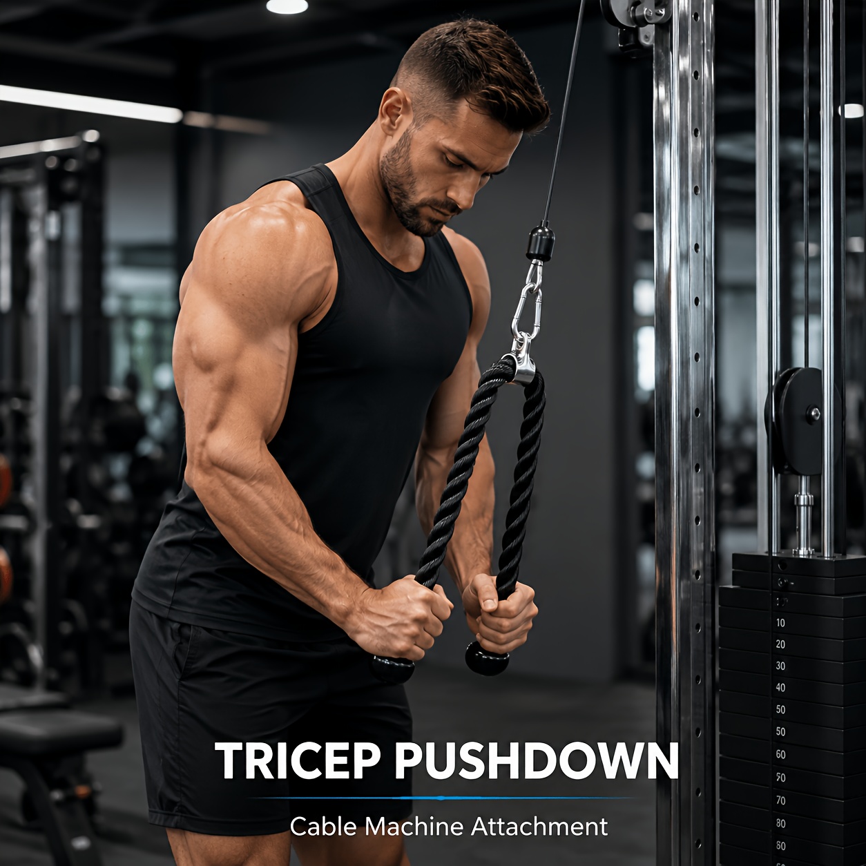 tricep rope sold on Temu Australia