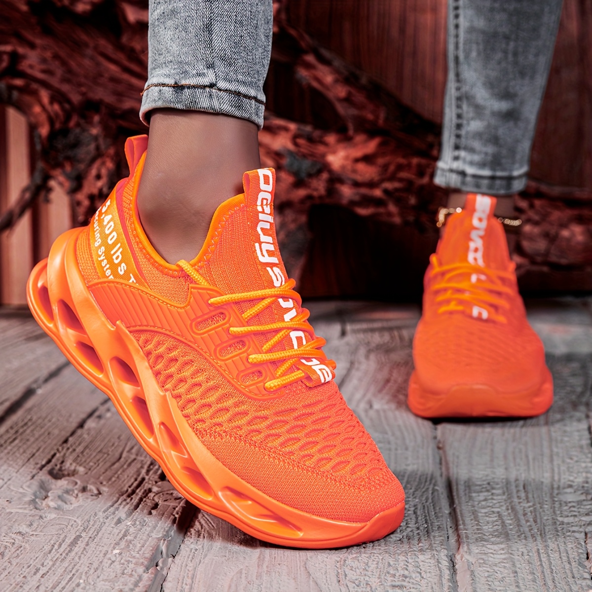 Orange Running Shoes Neon Colour Shoes Women Nike Pegasus 41