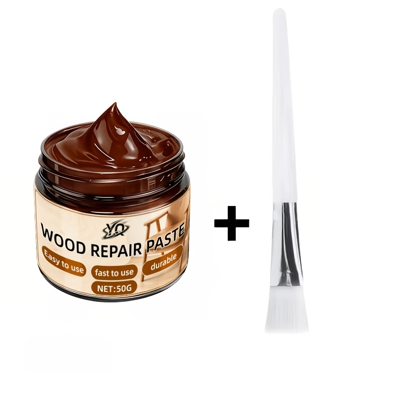 Image of 50g Wood Repair Paste - Wood Furniture Repair Paste, A Universal Repair Agent For Tables, Chairs, And Floors. It Can Fill , Repair Scratches, And Polish Wood Without Leaving Any Marks